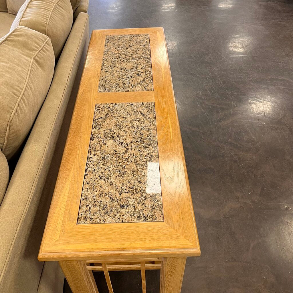 Mission Style Sofa Table - Acosta's Home