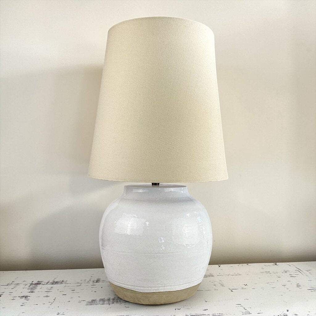 Orig. Price $249 - Miller Ceramic Bedside Lamp - Acosta's Home