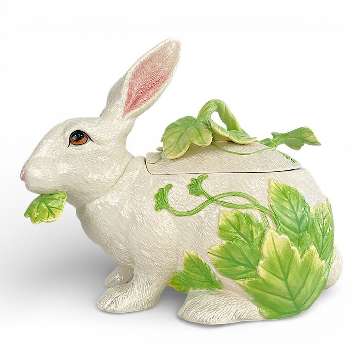 Rabbit Soup Tureen w/ Lid & Ladle - Le Lapin - Acosta's Home