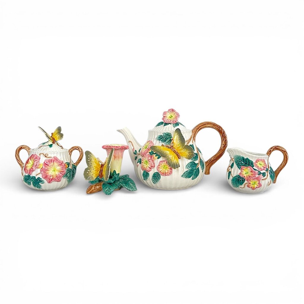 4 Piece Tea Serving Set - Papillon - Acosta's Home
