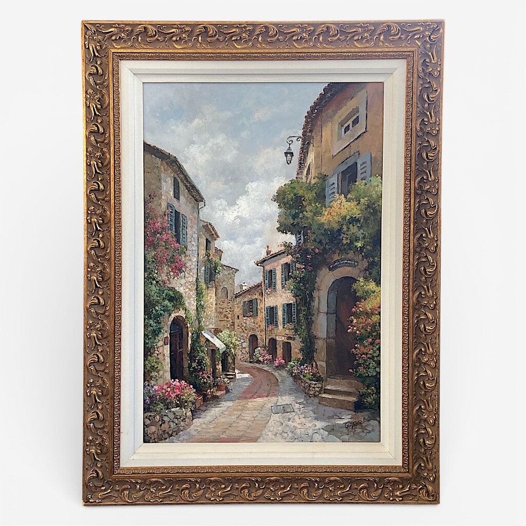 Tranquillement Painting Print in Ornate Frame - Acosta's Home