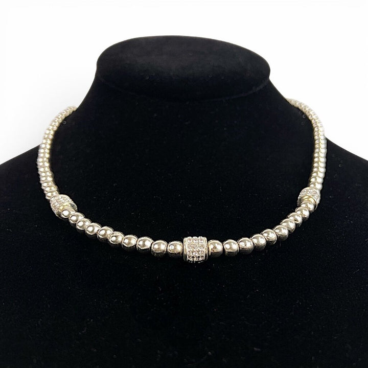 Orig. Price $138 - Meridian Petite Beads Station Necklace - Acosta's Home