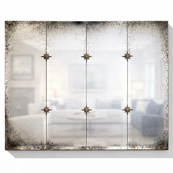 Orig. Price $1670 - Rosette Mirror - Acosta's Home
