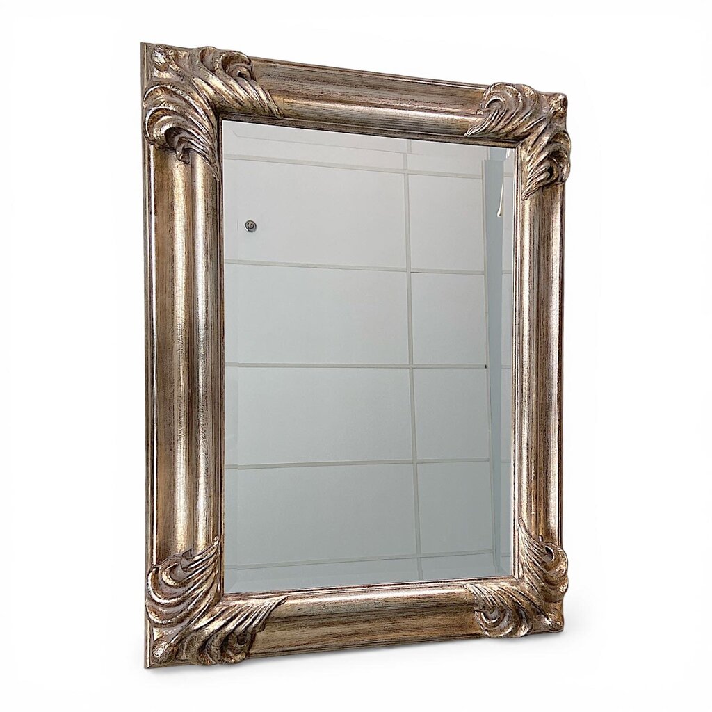 Beveled Mirror in Baroque-style Frame - Acosta's Home