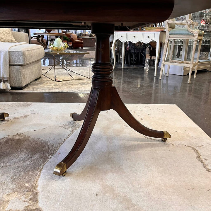 Vintage Dining Table w/ Casters - Acosta's Home