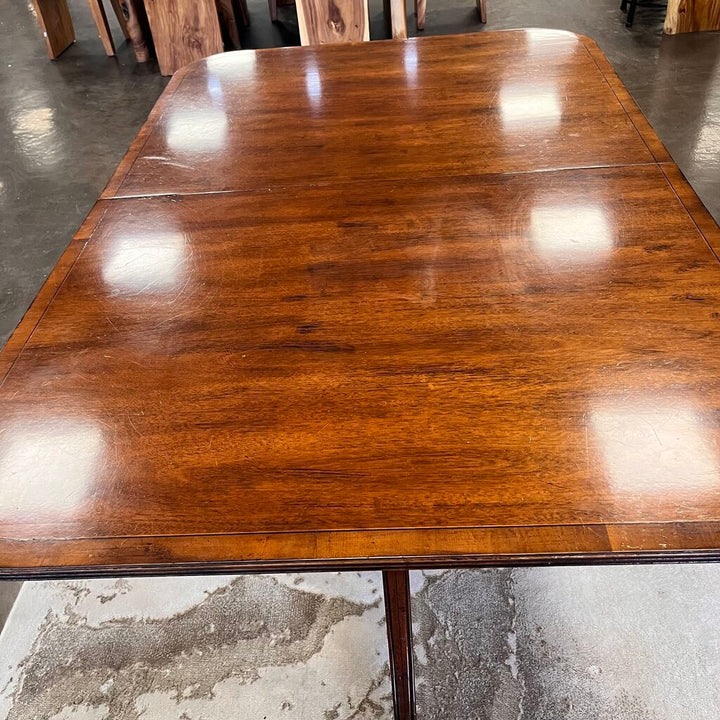 Vintage Dining Table w/ Casters - Acosta's Home