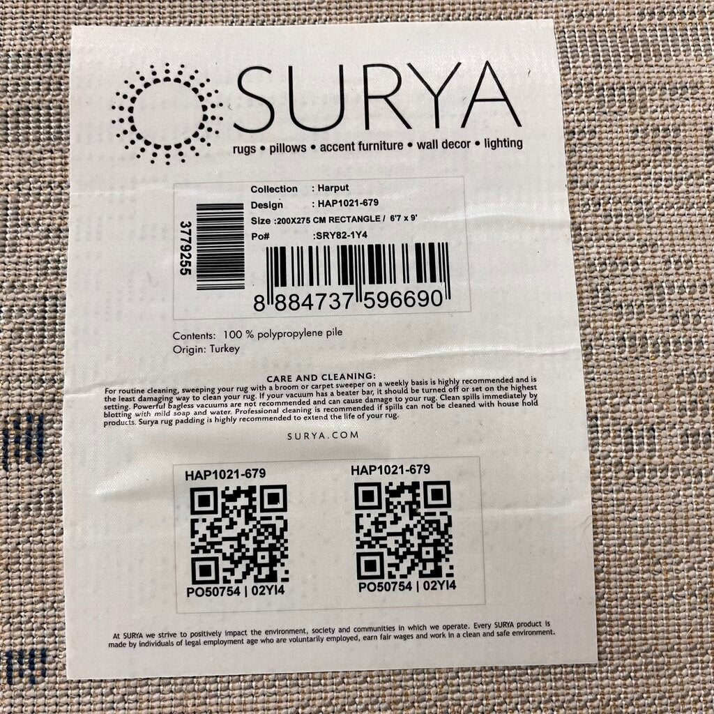 Orig Price $365 - Area Rug