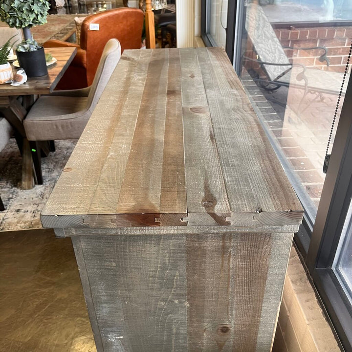 Orig Price $3500 - Dining Table w/ 6 Upholstered Chairs