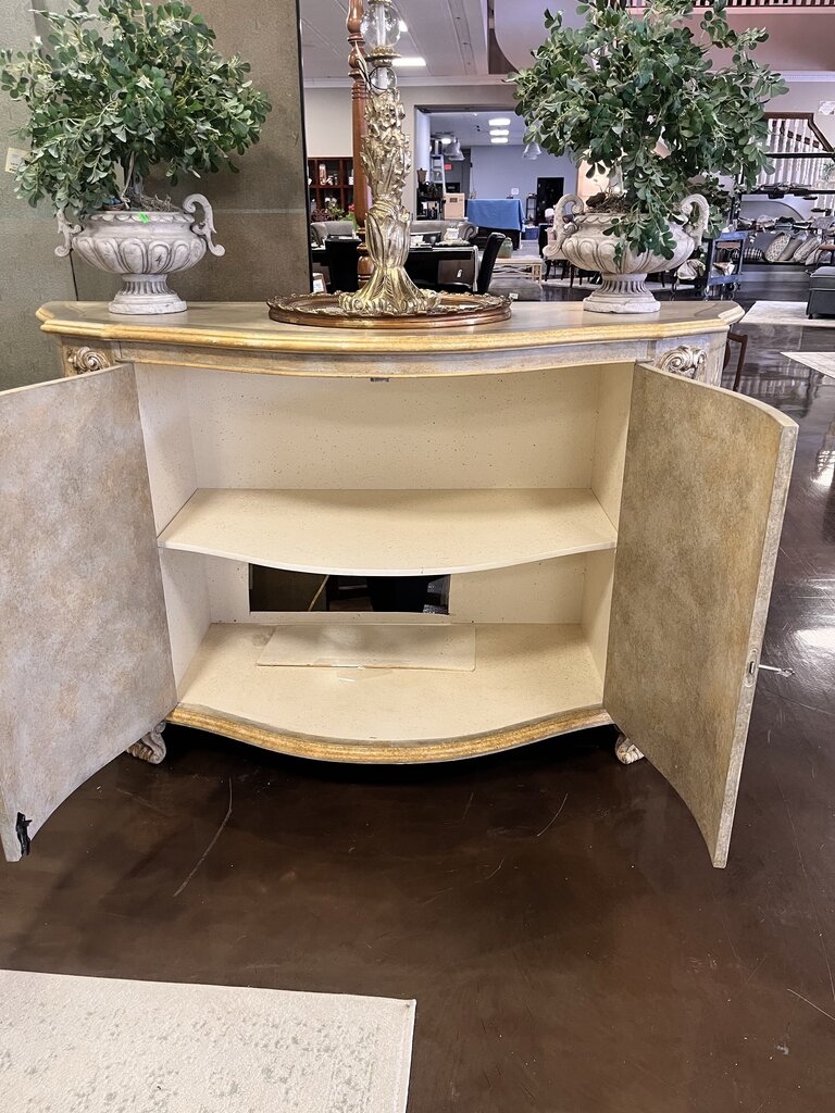 Orig Price $2876 - Painted Console Cabinet
