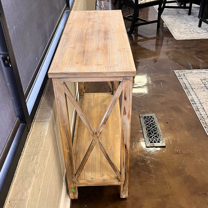 Orig price $388 - Wood Sofa Table