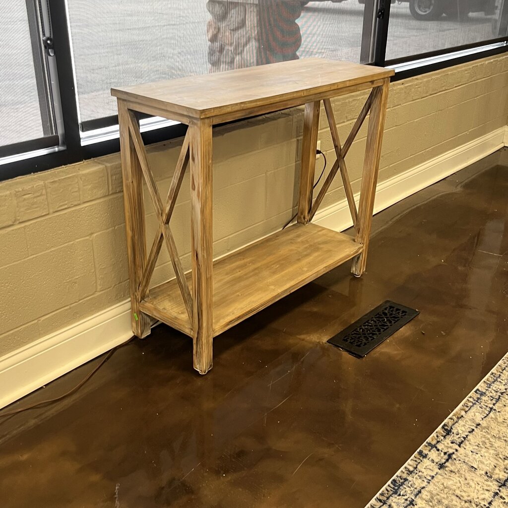 Orig price $388 - Wood Sofa Table