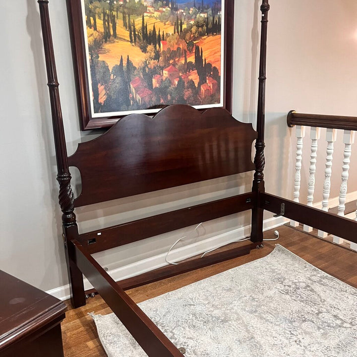 Orig Price $2400 - Four Poster Queen Bed