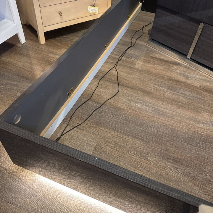 Orig. Price $2589 - Montecarlo King Bed with Light Kit
