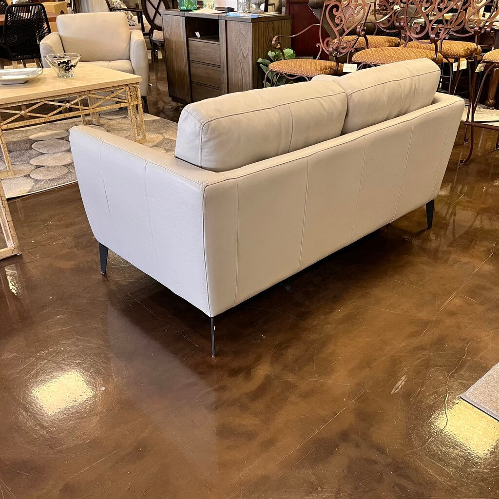 Orig Price $2000 - Modern Leather Sofa