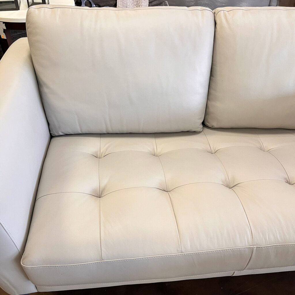 Orig Price $2000 - Modern Leather Sofa