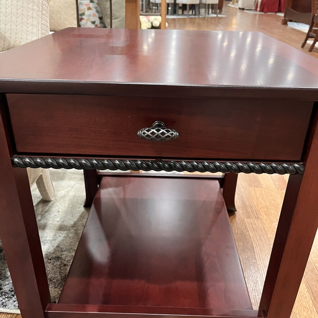 Orig Price $800 - End Table w/ Drawer