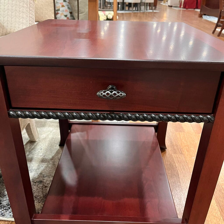 Orig Price $800 - End Table w/ Drawer