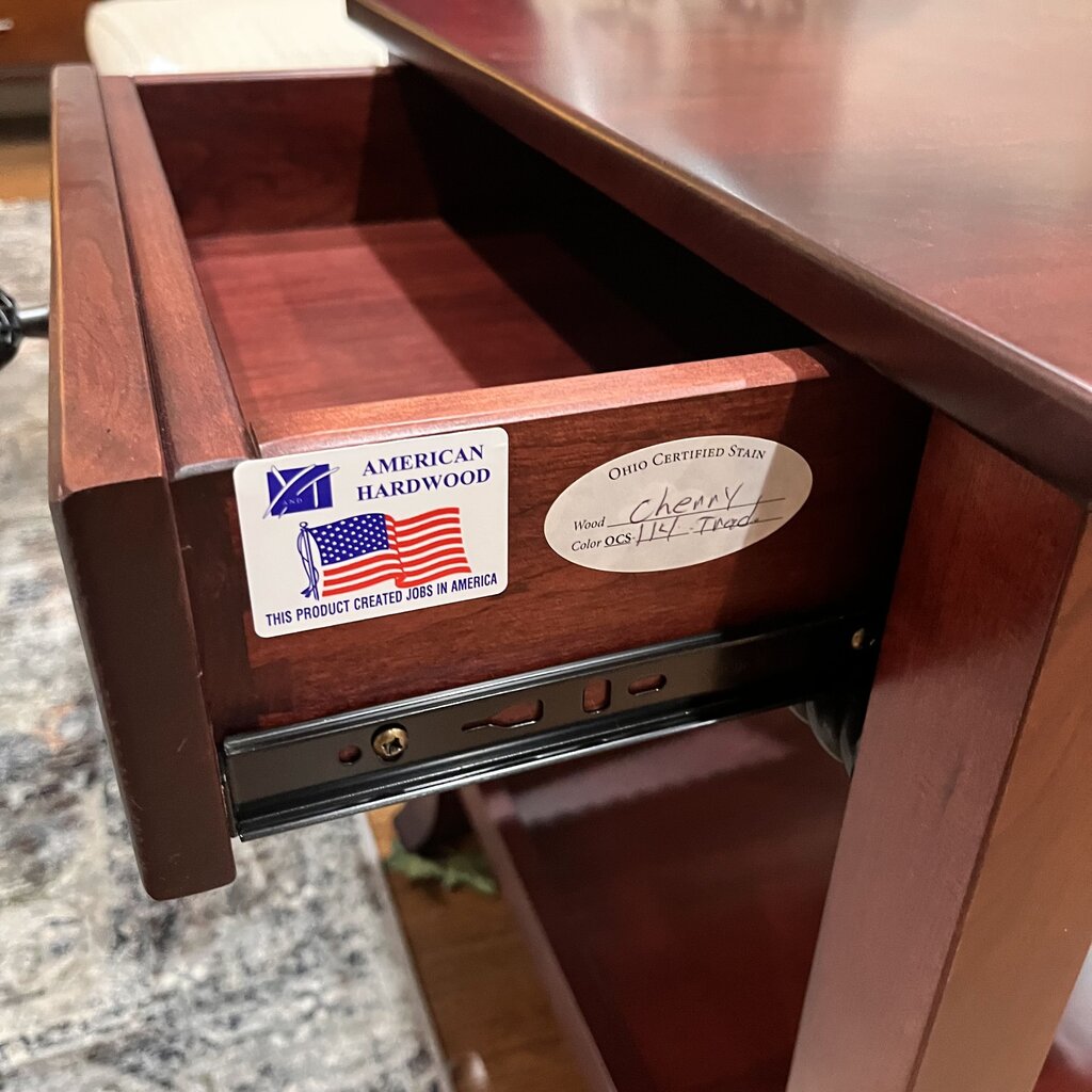 Orig Price $800 - End Table w/ Drawer