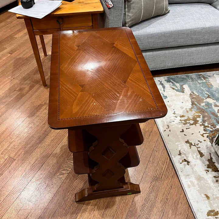 Three Tiered Etagere End Table