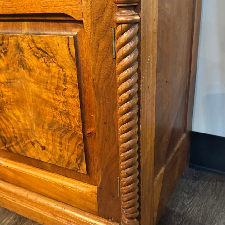 Orig. Price $3000 - 19th Century Eastlake-Style Marble Top Sideboard