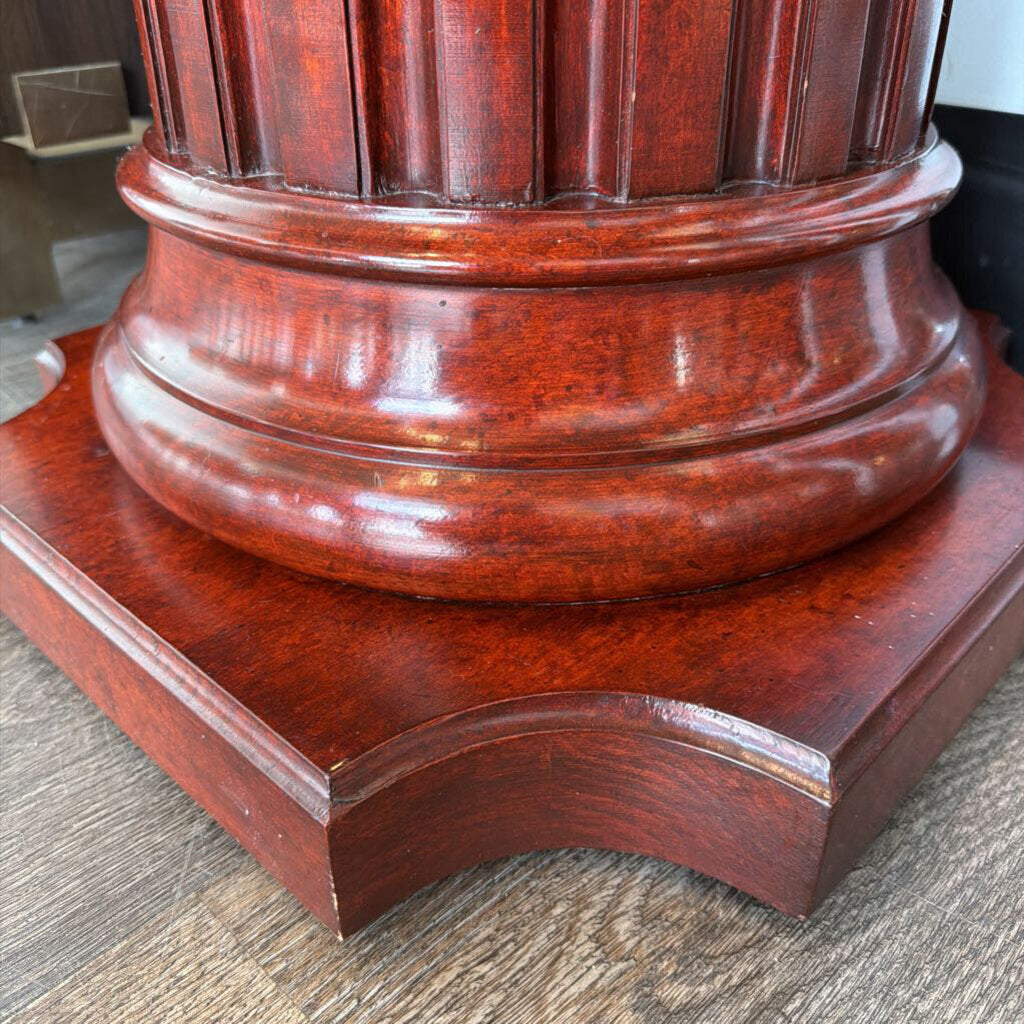 Orig Price $1000 - Wooden Column Pedestal