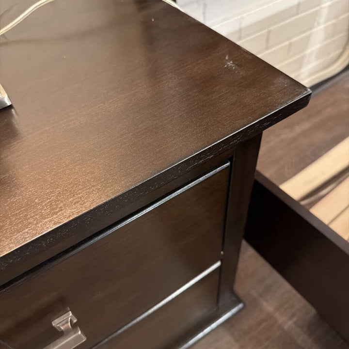 Covetown 2 Drawer Nightstand
