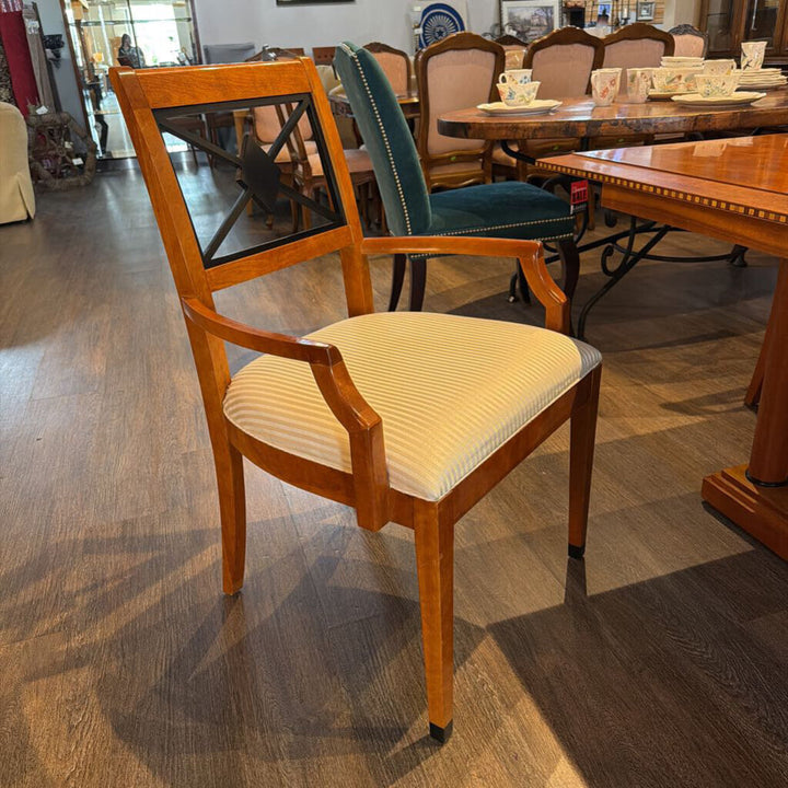 Biedermeier-style Dining Table with 6 Chairs