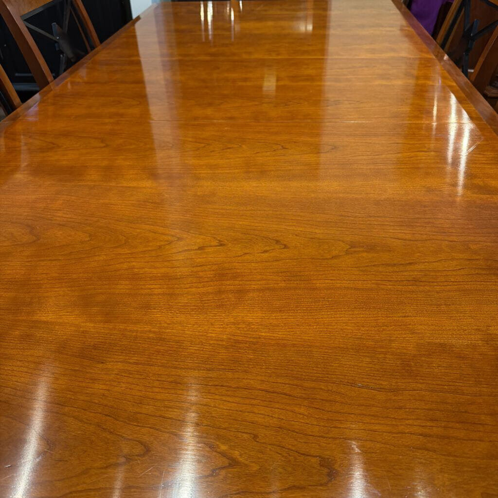 Biedermeier-style Dining Table with 6 Chairs