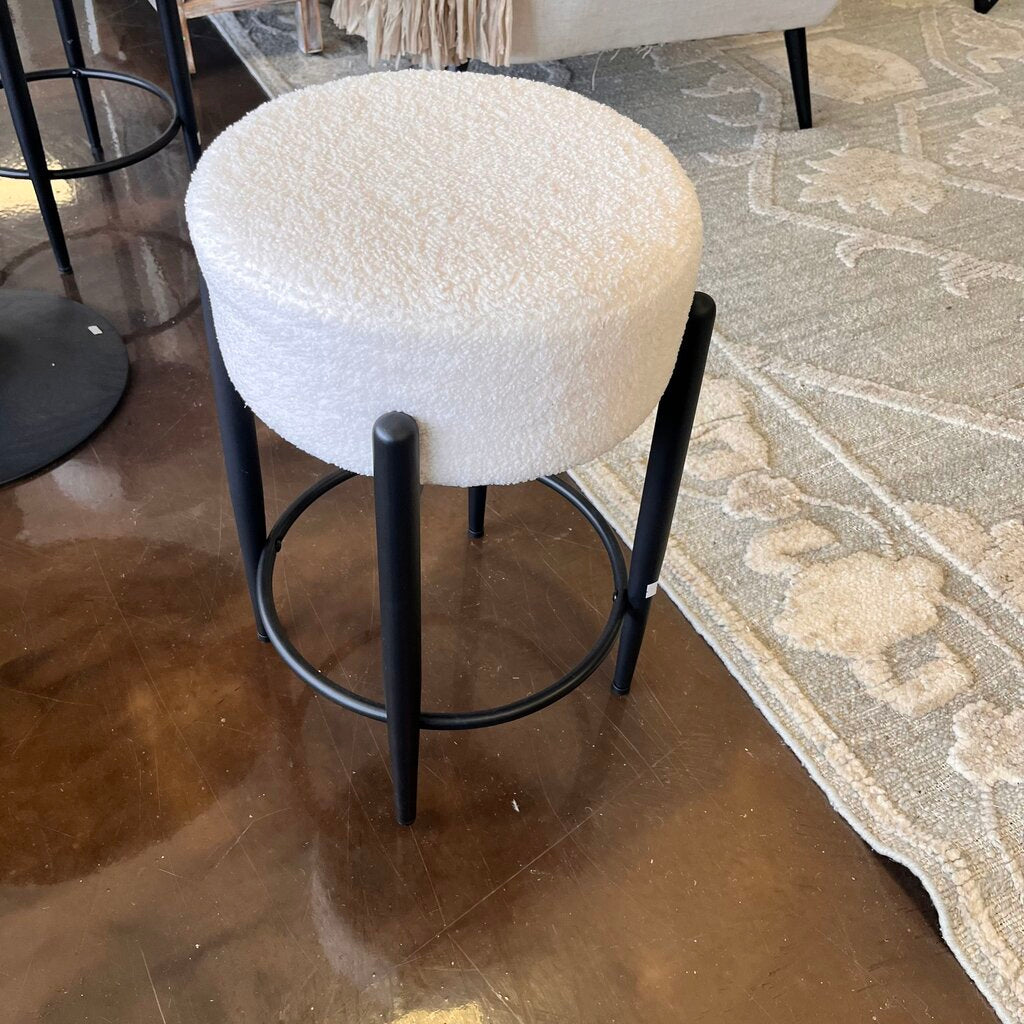 Orig Price $330 - Boucle Counter Stool