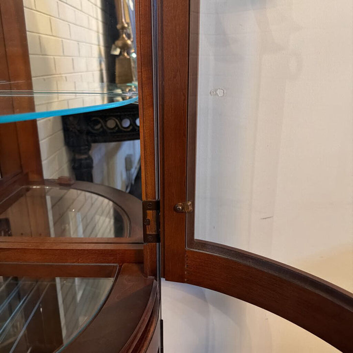 Orig Price $1100 - Curved Corner Curio