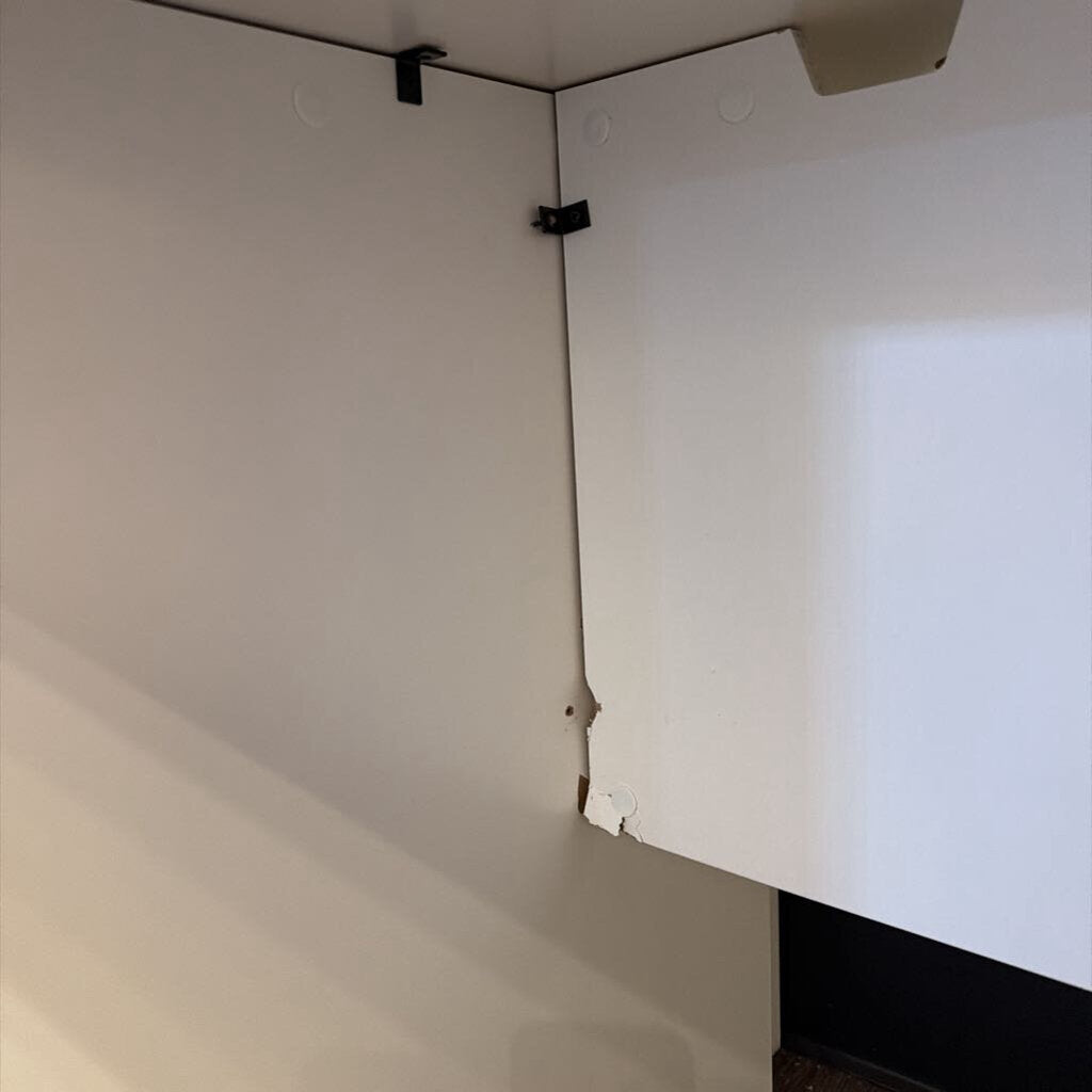 * Modern Minimalist Bow-front Writing Desk
