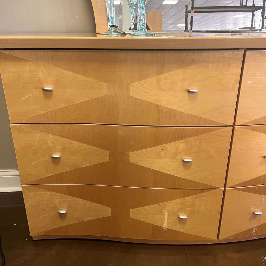 Orig Price $6500 - 7 Piece Contemporary Queen Bedroom Set
