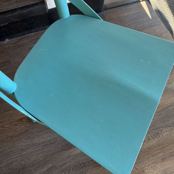 Intentionally Distressed Cross-back Side Chair