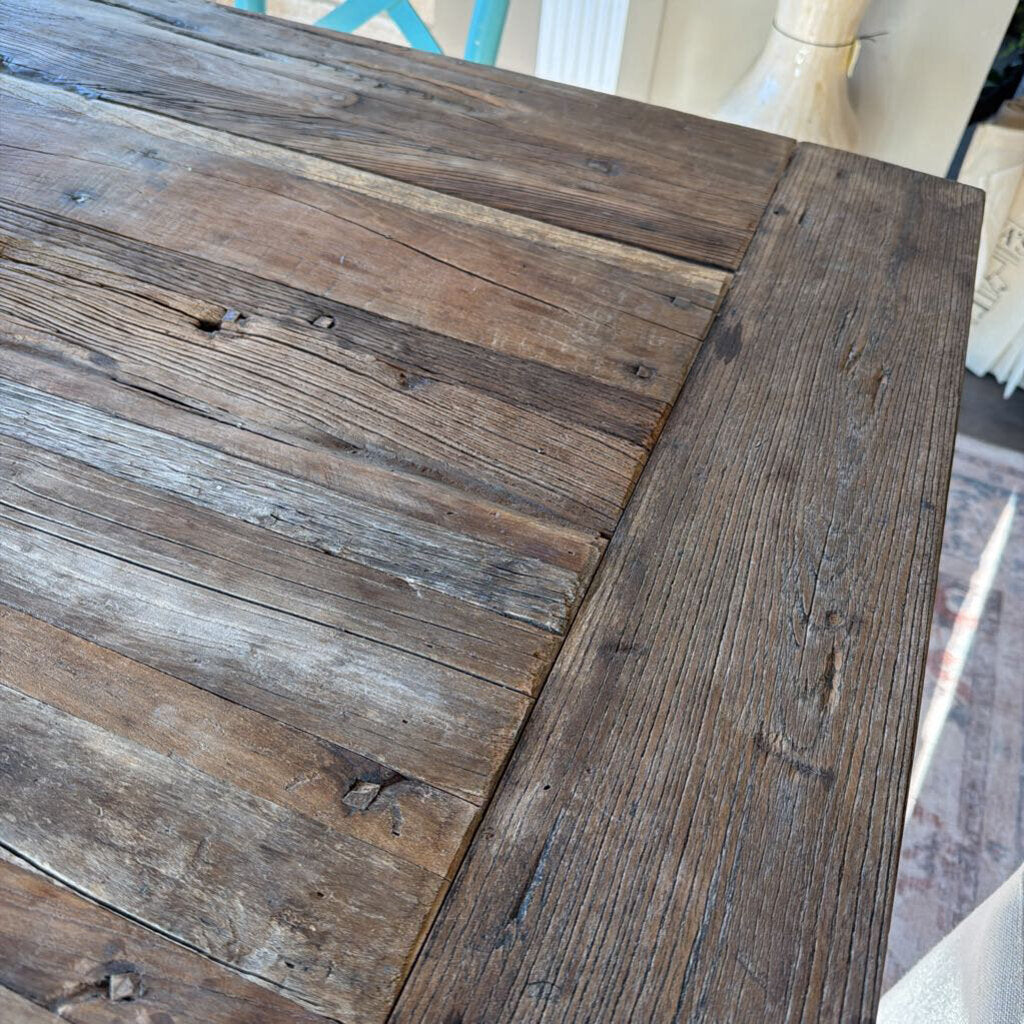 Urban Rustic Plank Dining Table