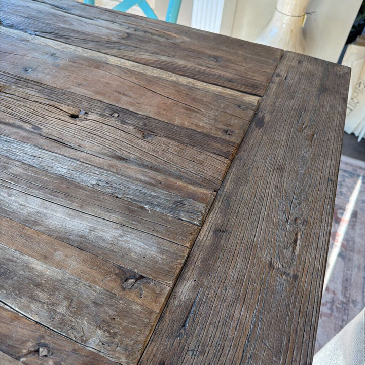Urban Rustic Plank Dining Table