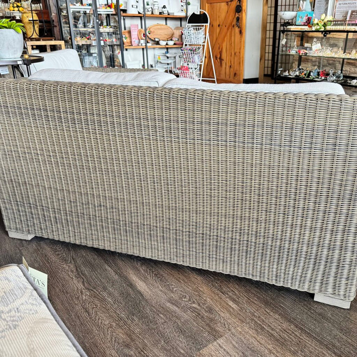 Orig. Price $5000 - Provence Track Arm Outdoor Loveseat
