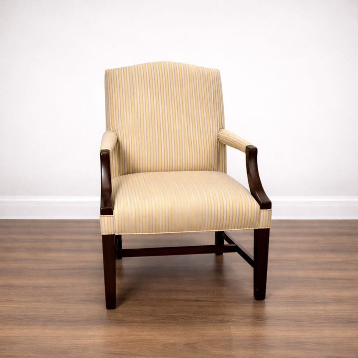 Orig. Price $250 - Striped Arm Chair