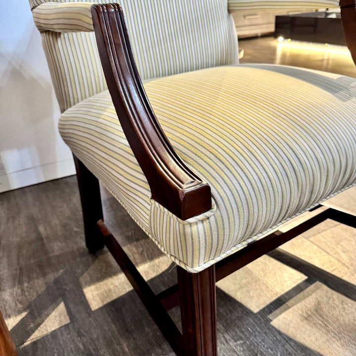 Orig. Price $250 - Striped Arm Chair