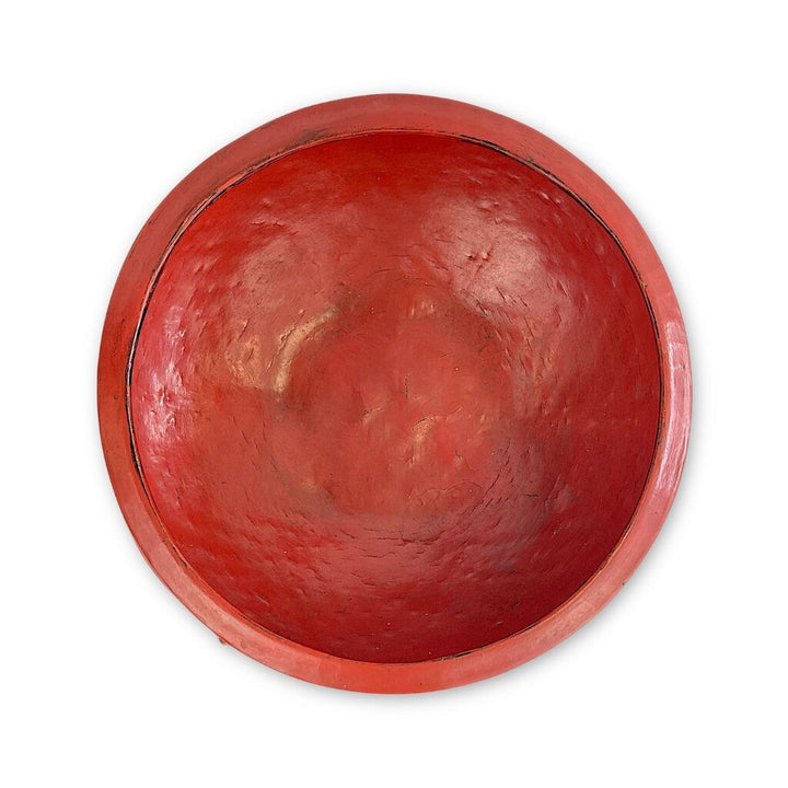 Antique Lacquered Burmese Offering Bowl
