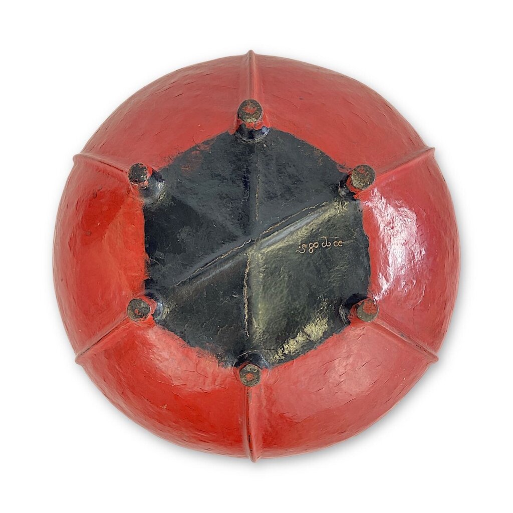 Antique Lacquered Burmese Offering Bowl