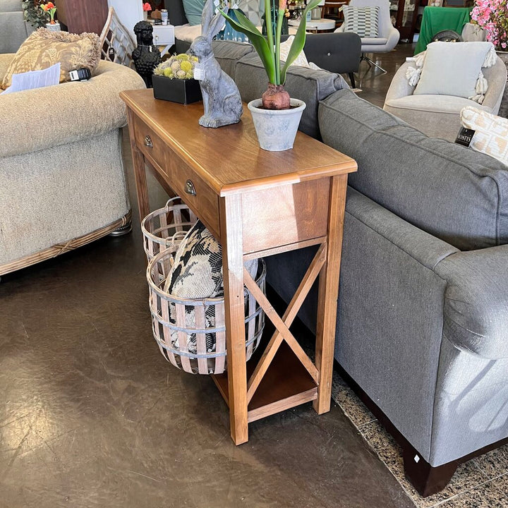 Orig Price $360 - Sofa Table w/ 2 Drawers