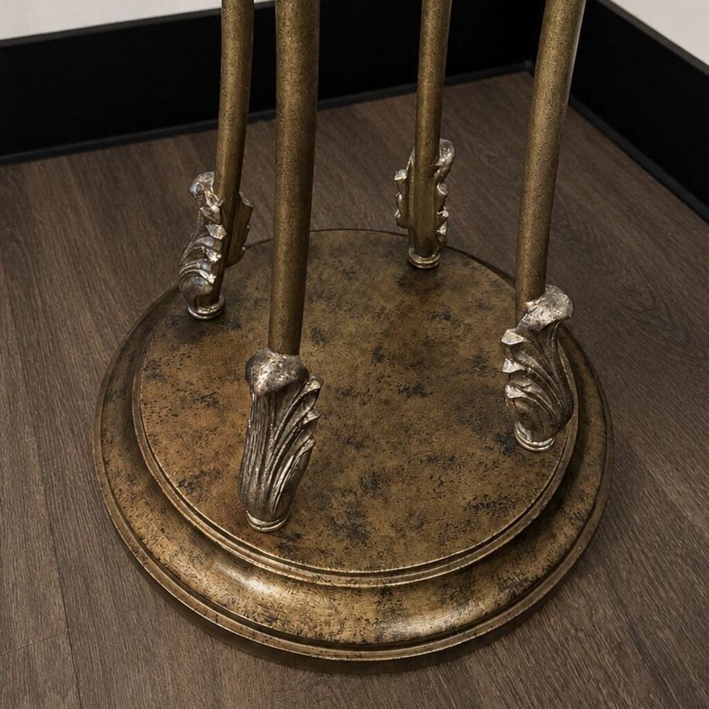 Floor Urn Vase with Florals