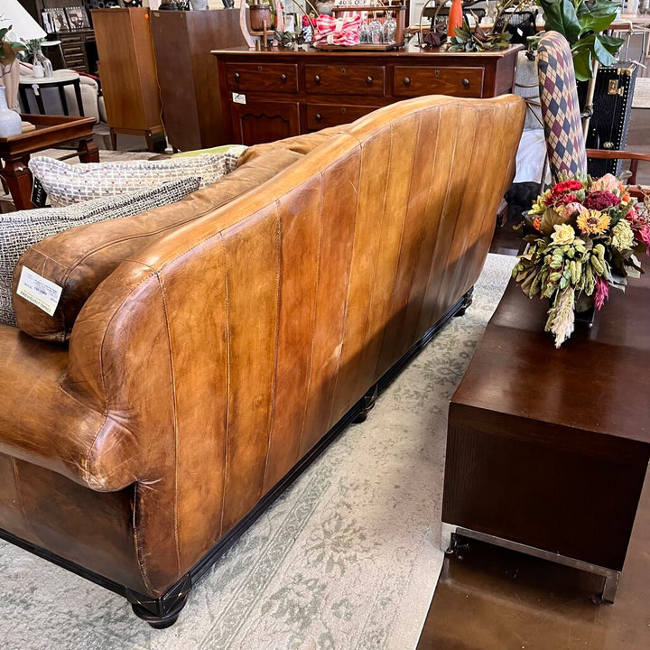 Orig Price $3000 - Leather Sofa