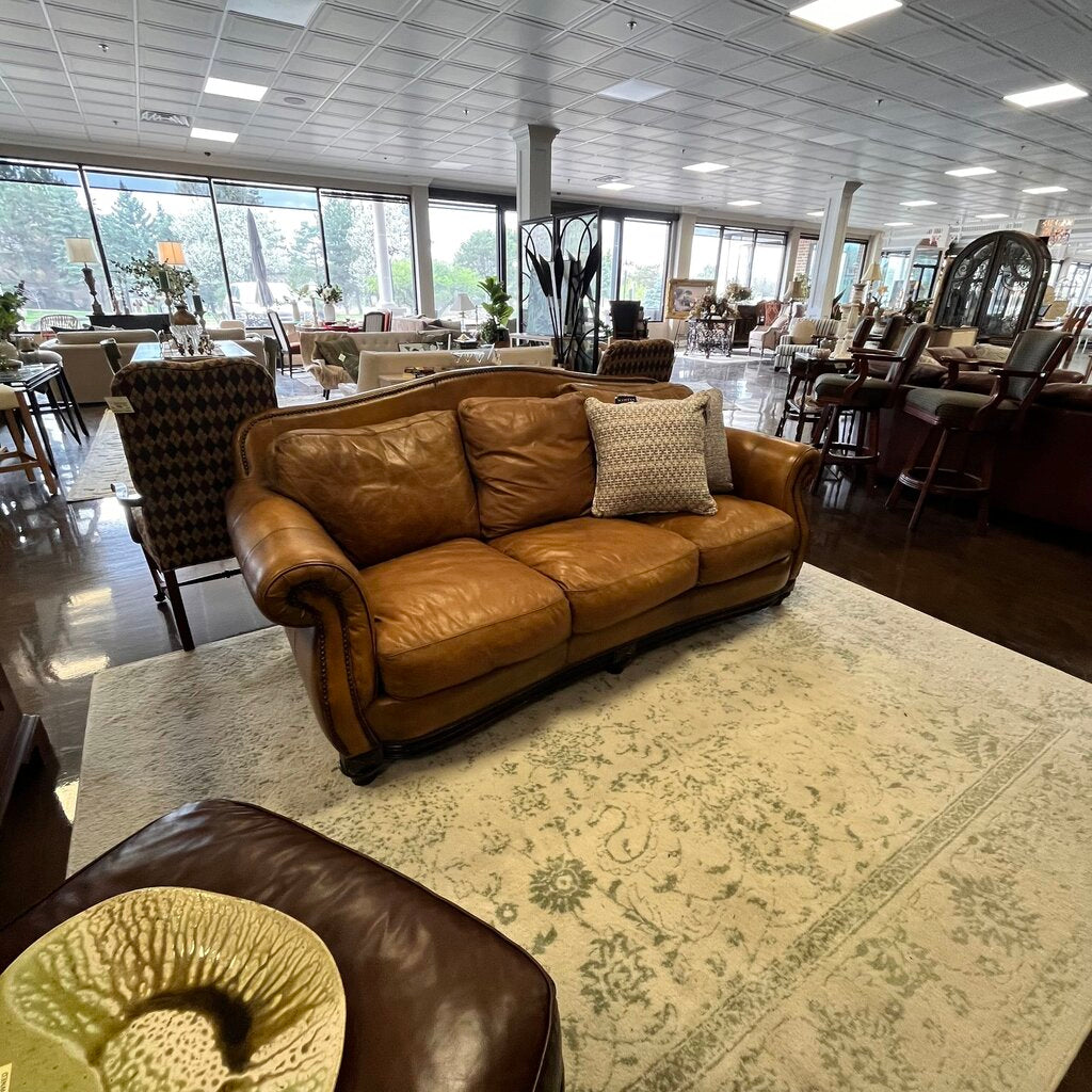 Orig Price $3000 - Leather Sofa