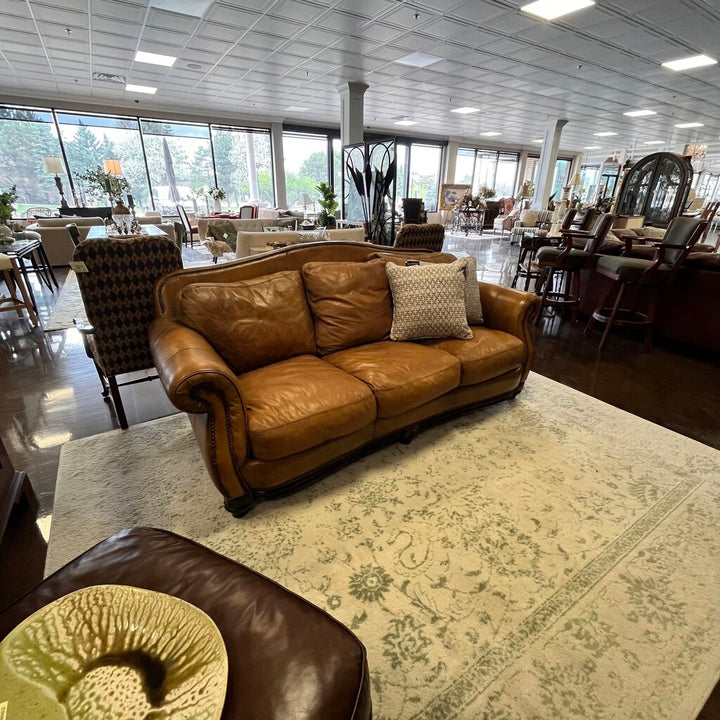 Orig Price $3000 - Leather Sofa
