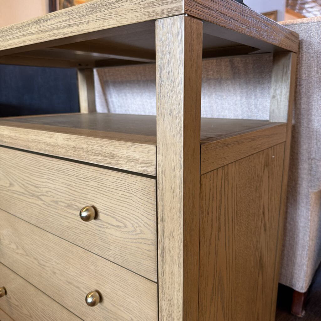 Orig Price $1099 - Nora 3 Drawer Nightstand