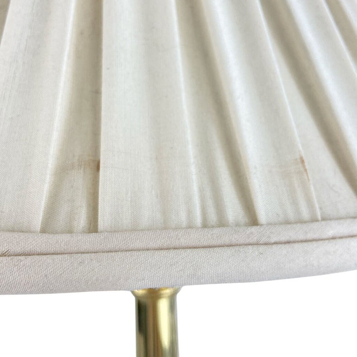 Traditional French Candlestick Brass Table Lamp