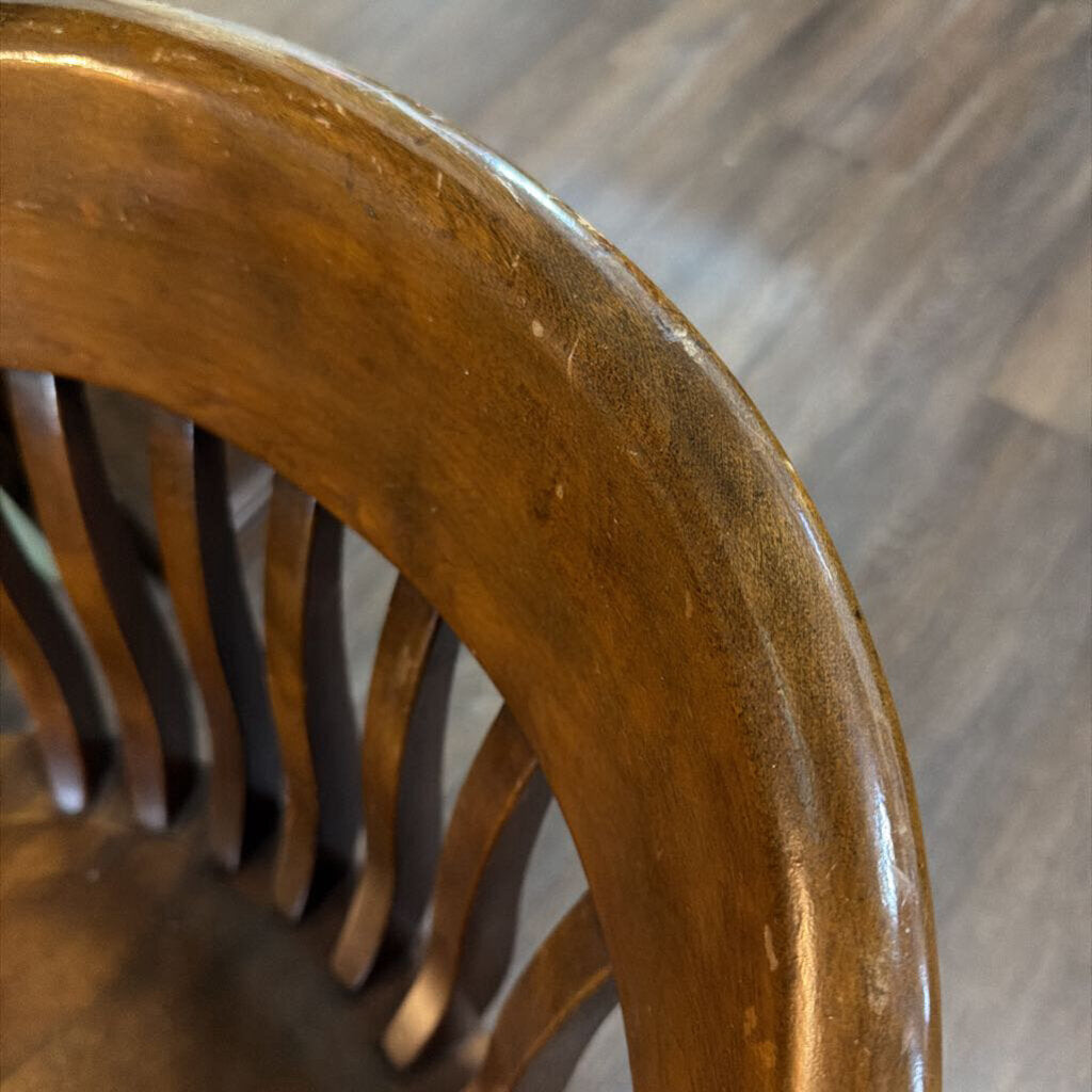 Orig Price $550 - Antique 1940s Bankers Chair