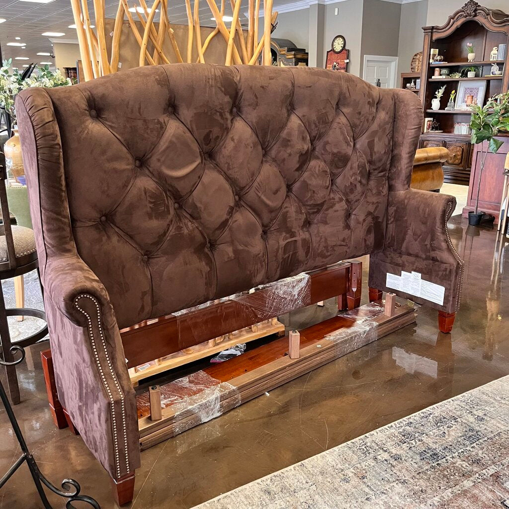 Tufted King Headboard