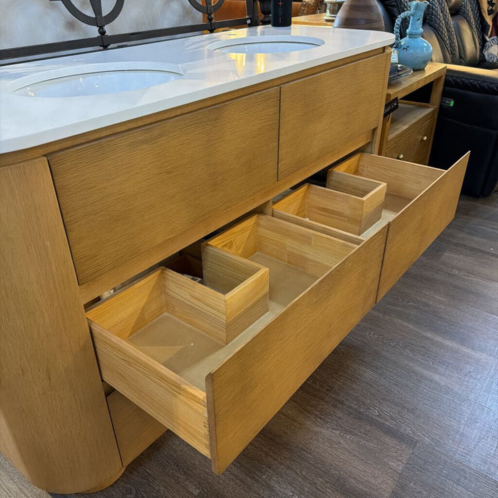 Orig Price $3399 - Genoa Dual Sink Vanity